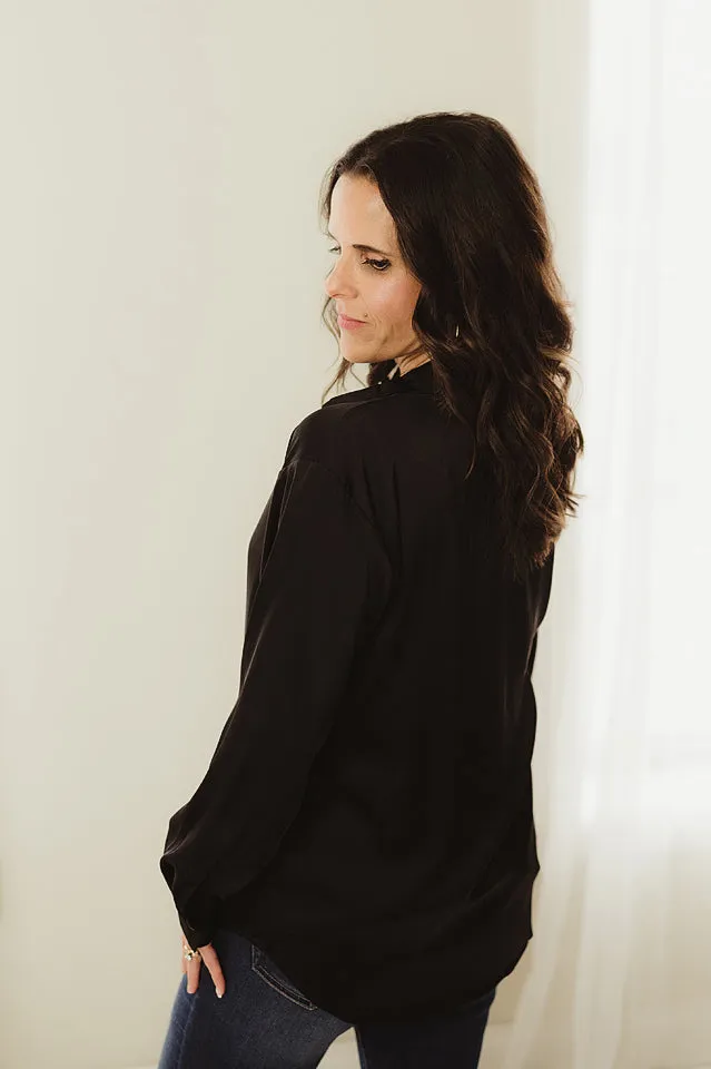 Satin Charmeuse Shirt