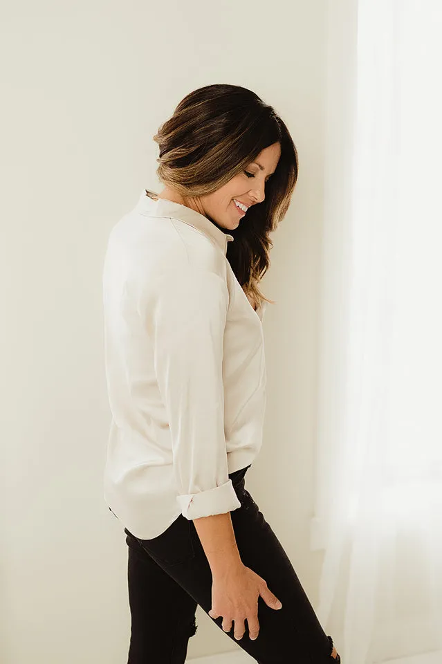 Satin Charmeuse Shirt