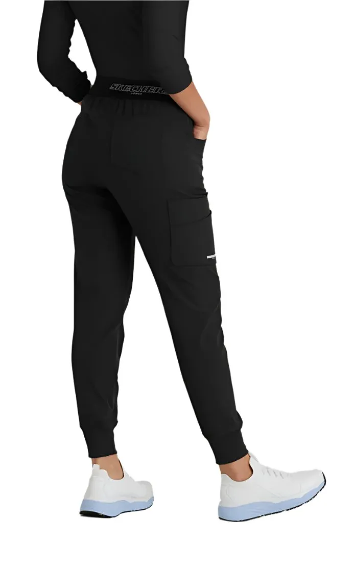 Skechers™ Vitality by Barco Electra 5-Pocket Mid-Rise Jogger Scrub Pant