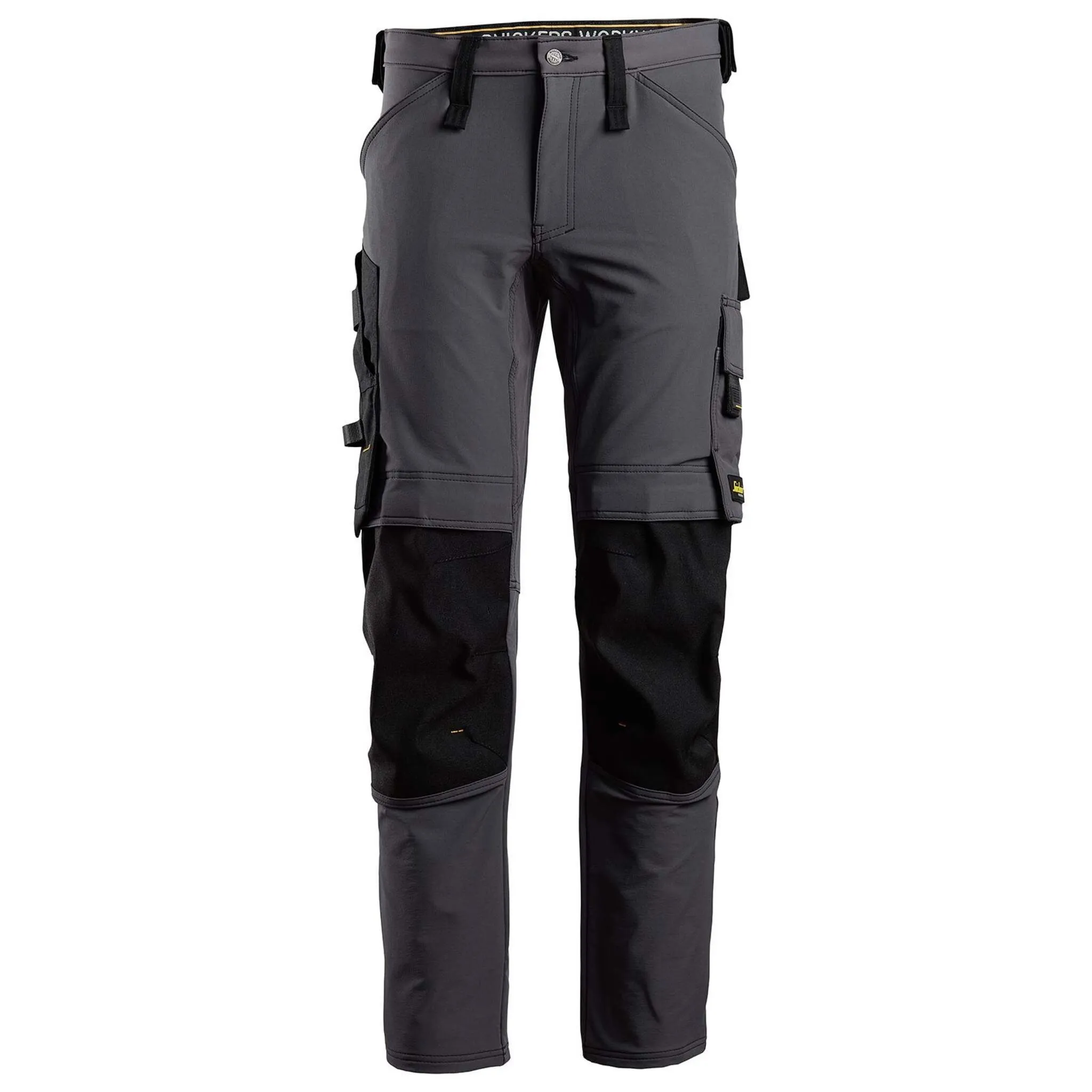Snickers 6371 Men's Work Pants AllroundWork, 4-Way Stretch Fabric, Slim Fit with CORDURA Tool Holders and KneeGuard System, Sizes 30-40