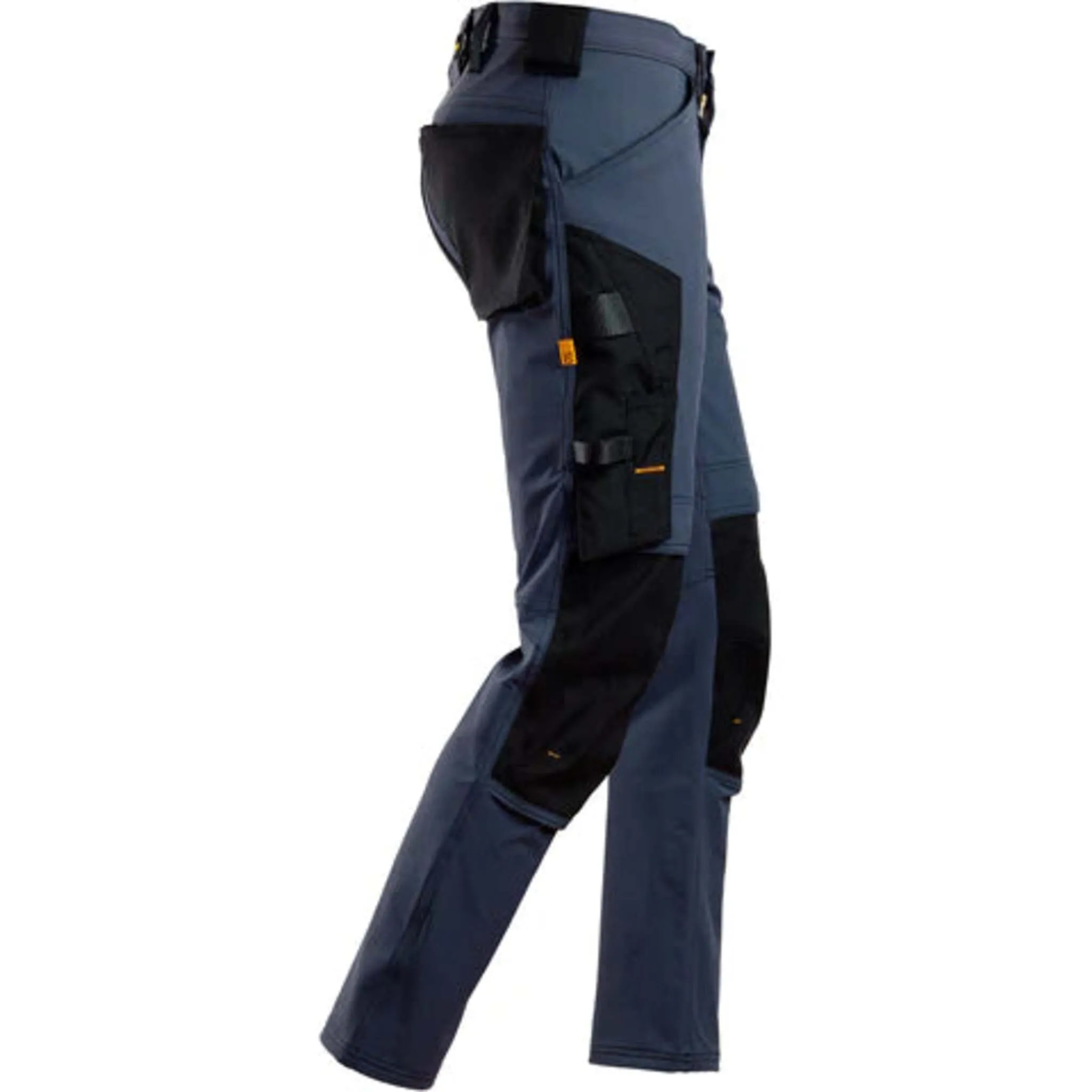 Snickers 6371 Men's Work Pants AllroundWork, 4-Way Stretch Fabric, Slim Fit with CORDURA Tool Holders and KneeGuard System, Sizes 30-40