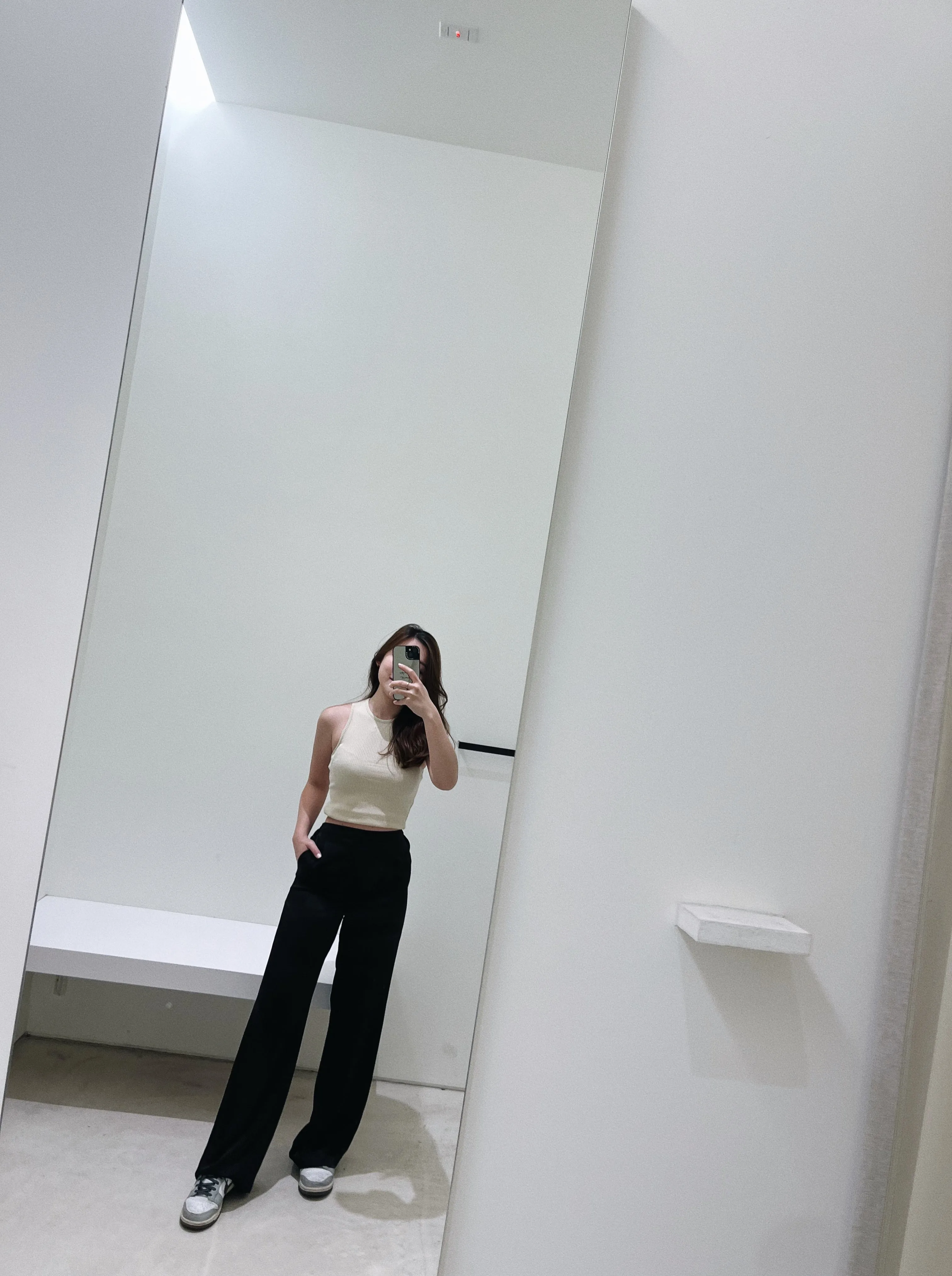 Straight Satin Pant