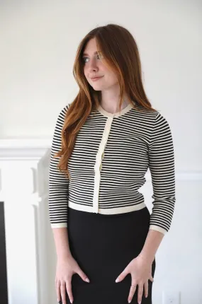 Striped Cardigan