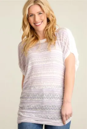 Striped Design Tunic