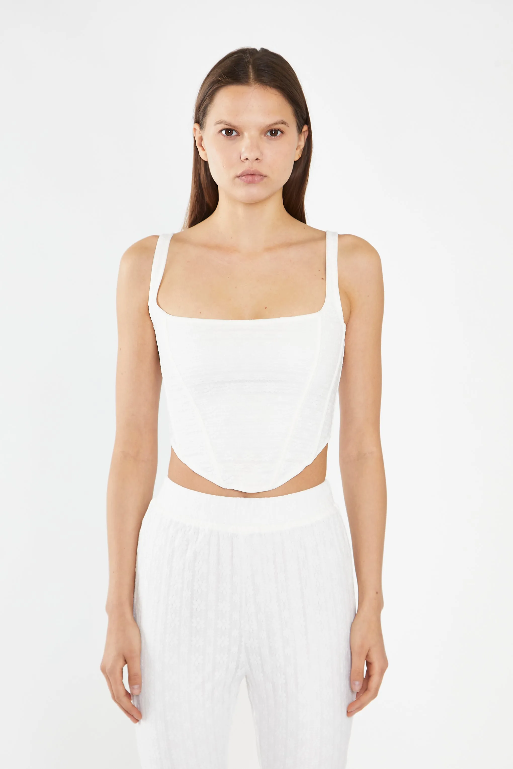 White Lace Top