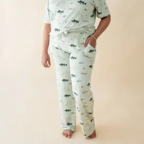 Women's Lounge Pants in Fishing