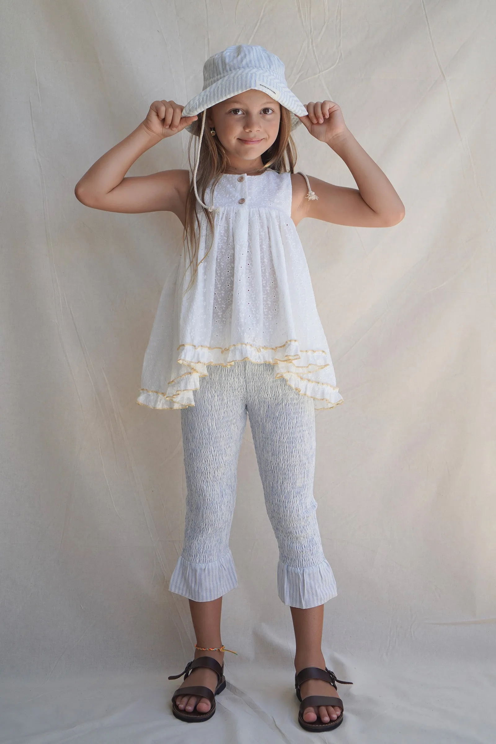 Zadie Pant | Azure Stripe