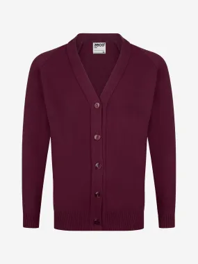 Zeco Kids School Knitted Cardigan in Purple