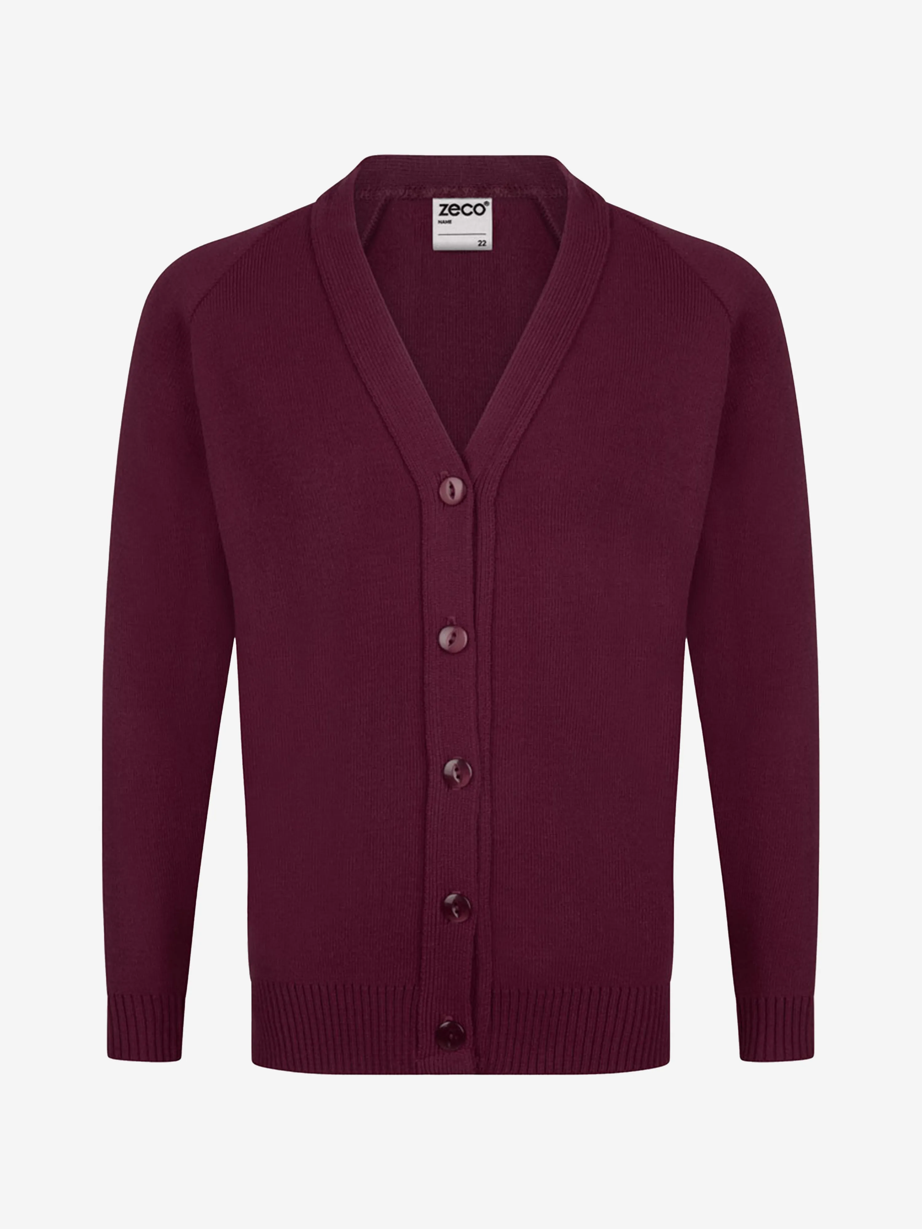 Zeco Kids School Knitted Cardigan in Purple