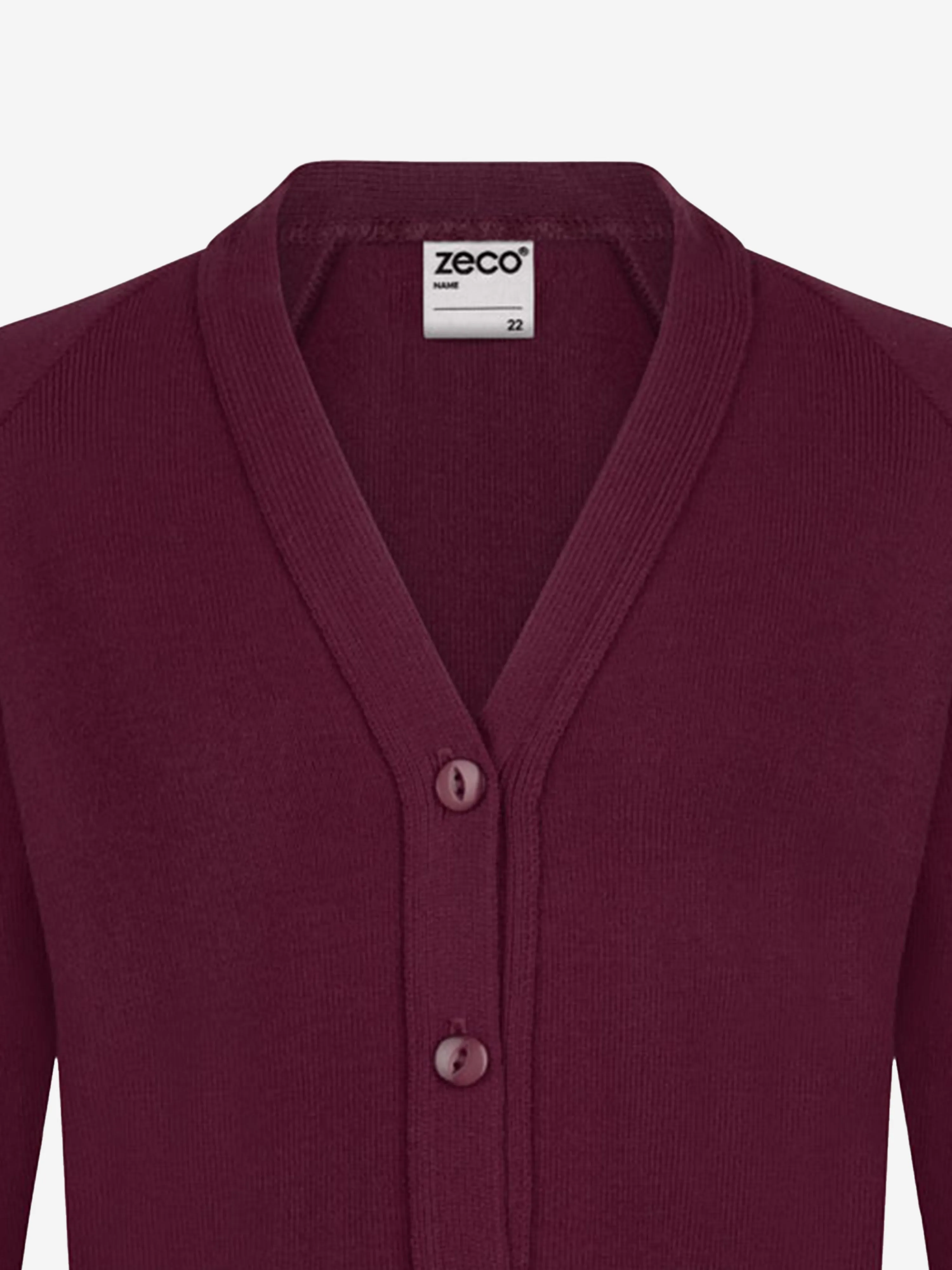 Zeco Kids School Knitted Cardigan in Purple